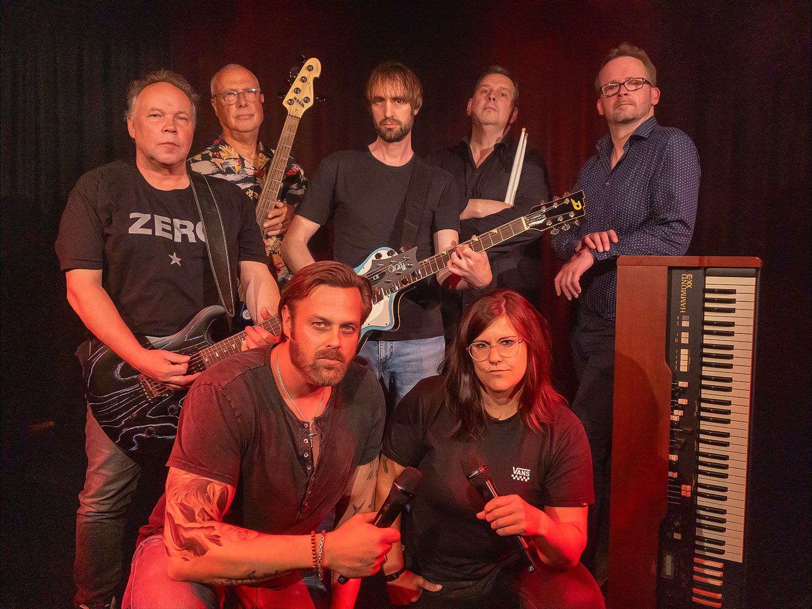 Die Band Riff Gruppenfoto