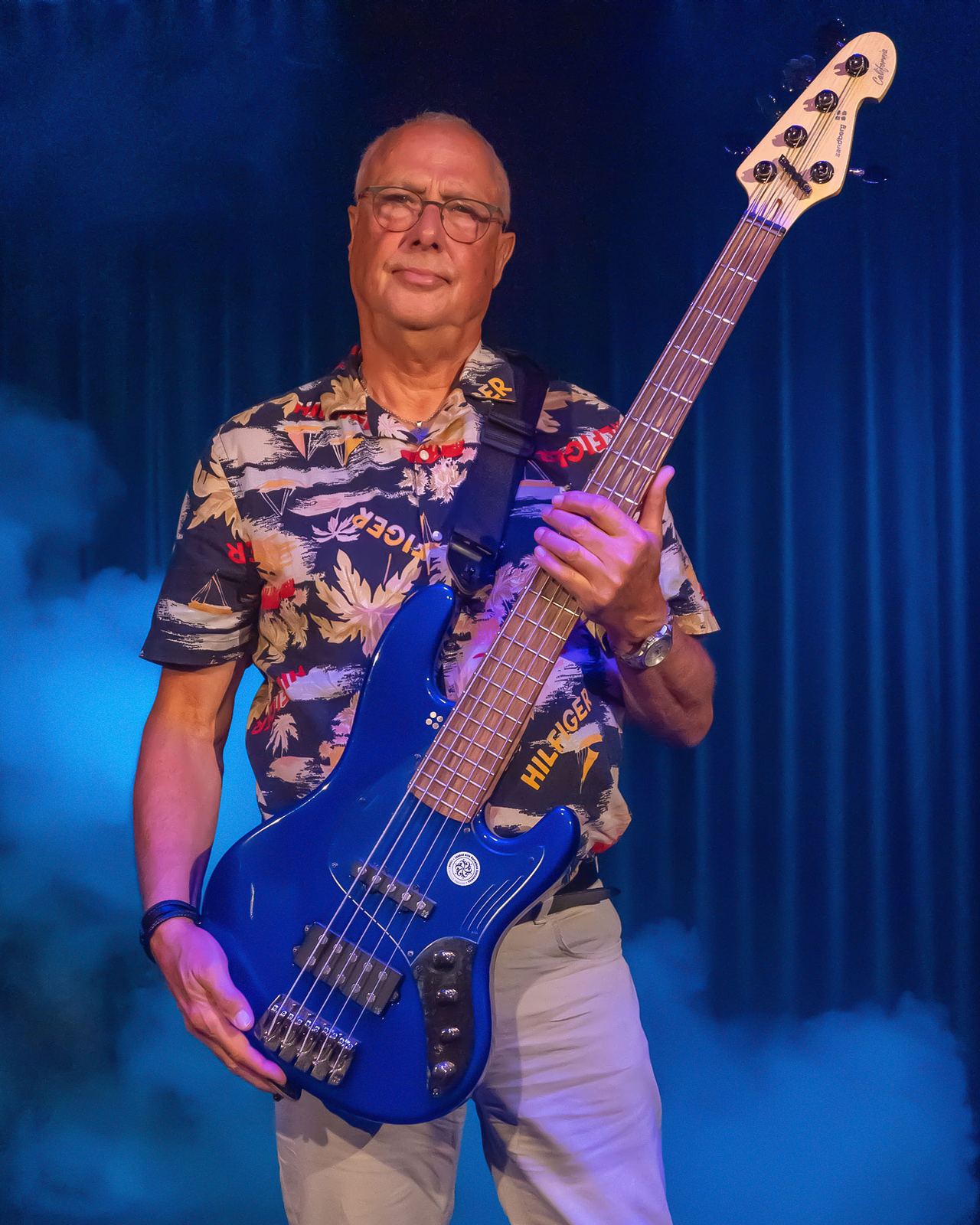 Wilfried am E-Bass
